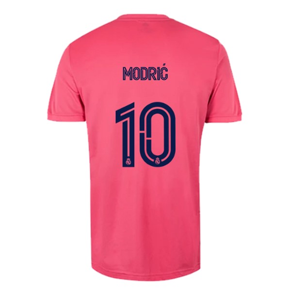 Camiseta Real Madrid 2ª NO.10 Modric 2020-2021 Rosa